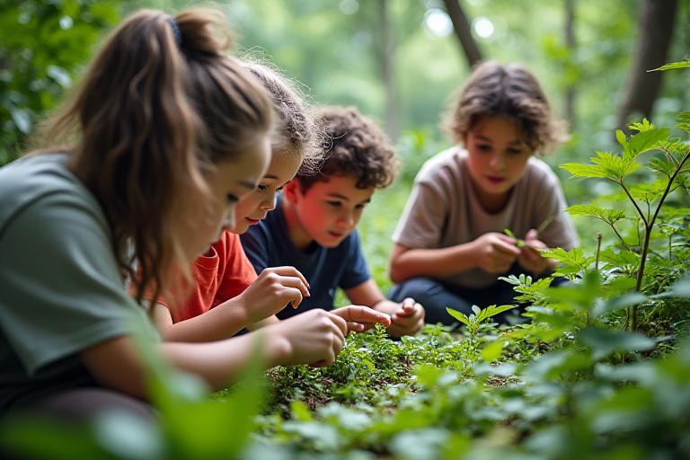 Taller de educación ecológica en la naturaleza
