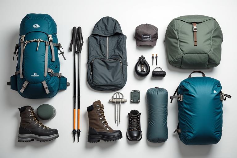 Equipos premium de trekking para alquiler
